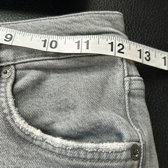 AGOLDE Nico High Rise Skinny Jeans Grey Sz 24 Organic Cotton Stretch NEW - Picture 13 of 15
